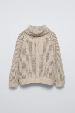 Niños ZARA 6 - 14 Años·Punto<JERSEY CUELLO VUELTO