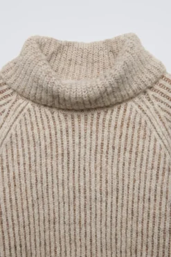 Niños ZARA 6 - 14 Años·Punto<JERSEY CUELLO VUELTO