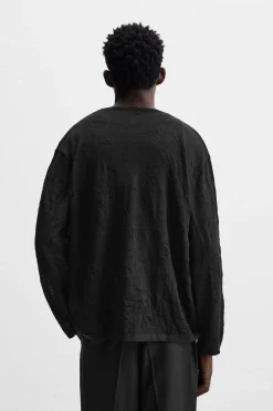 Fashion JERSEY EFECTO ARRUGADO Hombre Jerséis / Chaquetas