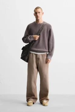 New JERSEY ESTAMPADO SPRAY Hombre Jerséis / Chaquetas