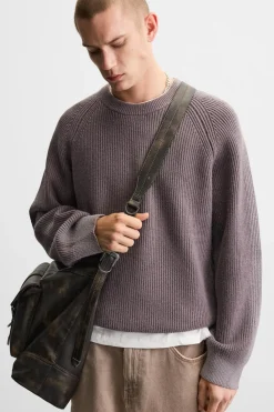 New JERSEY ESTAMPADO SPRAY Hombre Jerséis / Chaquetas