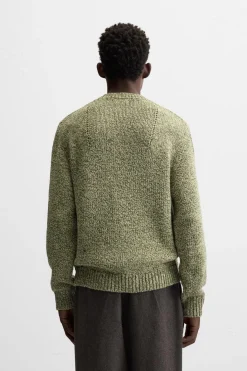 Sale JERSEY ESTRUCTURA CUELLO PICO Hombre Jerséis / Chaquetas