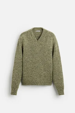 Sale JERSEY ESTRUCTURA CUELLO PICO Hombre Jerséis / Chaquetas