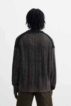 New JERSEY ESTRUCTURA ESTAMPADO Hombre Jerséis / Chaquetas