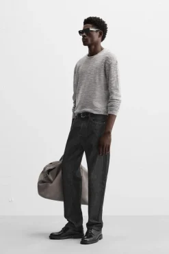 Fashion JERSEY ESTRUCTURA SEMITRANSPARENTE Hombre Jerséis / Chaquetas