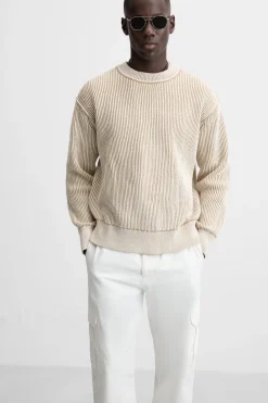 Discount JERSEY ESTRUCTURA TEXTURA Hombre Jerséis / Chaquetas