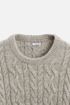 Discount JERSEY ESTRUCTURA TRENZAS Hombre Jerséis / Chaquetas