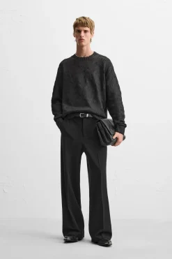 Fashion JERSEY ESTRUCTURA TRENZAS Hombre Jerséis / Chaquetas