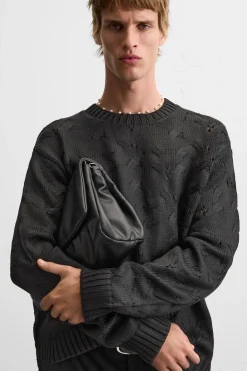 Fashion JERSEY ESTRUCTURA TRENZAS Hombre Jerséis / Chaquetas