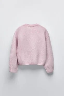 Niños ZARA 6 - 14 Años·Punto<JERSEY FLORES 3D