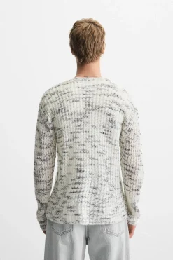 Hot JERSEY JACQUARD IRREGULAR Hombre Jerséis / Chaquetas