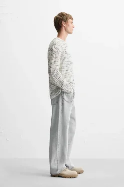 Hot JERSEY JACQUARD IRREGULAR Hombre Jerséis / Chaquetas