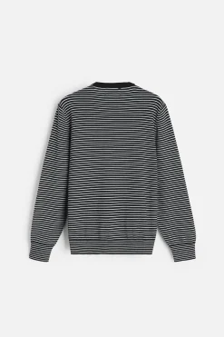 Hot JERSEY JACQUARD RAYAS Hombre Jerséis / Chaquetas