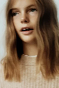 Niños ZARA 6 - 14 Años·Punto|6 - 14 Años·Total Look<JERSEY LARGO TACTO SUAVE