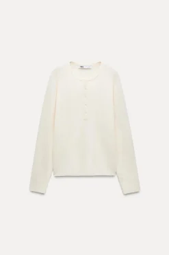 New JERSEY PANADERO PUNTO LISO CON LANA Mujer Cárdigan / Jerséis|Punto