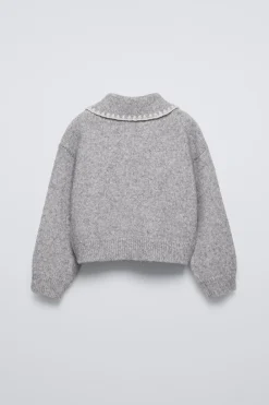 Niños ZARA 6 - 14 Años·Punto<JERSEY POLO BORDADO