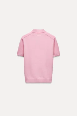 Discount JERSEY POLO BÁSICO 100% LANA Mujer Cárdigan / Jerséis|Punto