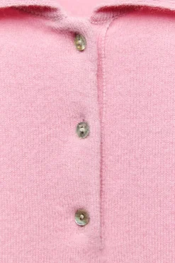 Discount JERSEY POLO BÁSICO 100% LANA Mujer Cárdigan / Jerséis|Punto