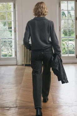 Hot JERSEY POLO CASHMERE Mujer Cárdigan / Jerséis|Punto