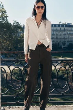 Fashion JERSEY POLO CON CASHMERE Y LANA Mujer Cárdigan / Jerséis|Punto