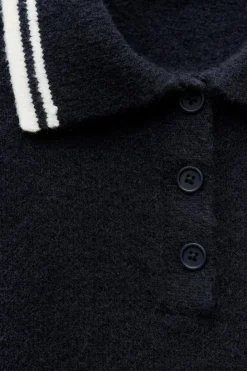 Best JERSEY POLO PUNTO Mujer Cárdigan / Jerséis|Punto