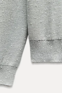 Best JERSEY PUNTO ABALORIOS Mujer Cárdigan / Jerséis|Punto