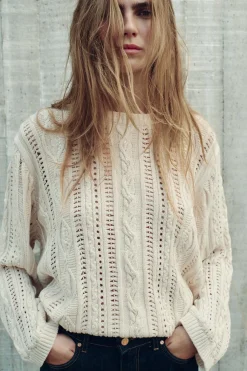 Online JERSEY PUNTO ABALORIOS LENTEJUELAS Mujer Cárdigan / Jerséis|Punto