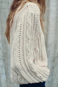 Online JERSEY PUNTO ABALORIOS LENTEJUELAS Mujer Cárdigan / Jerséis|Punto