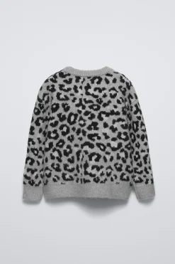 Niños ZARA 6 - 14 Años·Punto<JERSEY PUNTO ANIMAL PRINT