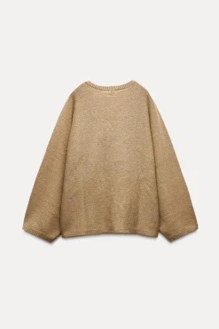 Hot JERSEY PUNTO APLIQUE DORADO Mujer Cárdigan / Jerséis|Punto