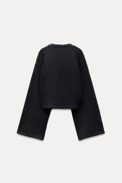 Outlet JERSEY PUNTO APLIQUE METÁLICO Mujer Cárdigan / Jerséis|Punto