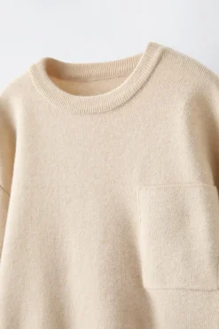 Niños ZARA 1½ - 6 Años·Punto|1½ - 6 Años·Punto<JERSEY PUNTO BOLSILLO