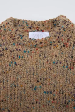 Niños ZARA 6 - 14 Años·Punto<JERSEY PUNTO BOTONATO