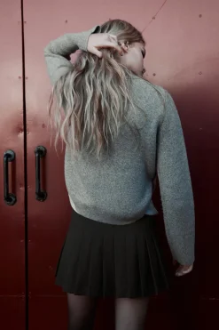 Fashion JERSEY PUNTO BOTONES LATERALES Mujer Cárdigan / Jerséis|Punto