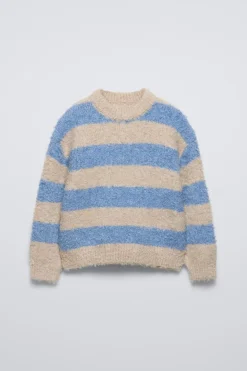 Niños ZARA 6 - 14 Años·Punto<JERSEY PUNTO BOUCLÉ RAYAS