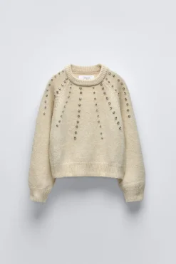 Niños ZARA 6 - 14 Años·Punto<JERSEY PUNTO BRILLOS