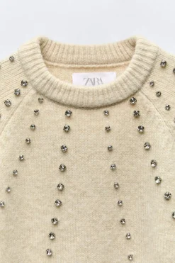 Niños ZARA 6 - 14 Años·Punto<JERSEY PUNTO BRILLOS