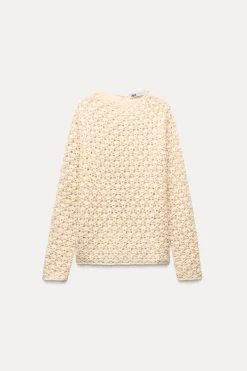 Discount JERSEY PUNTO CALADOS Mujer Cárdigan / Jerséis|Punto