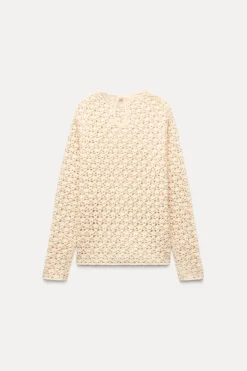 Discount JERSEY PUNTO CALADOS Mujer Cárdigan / Jerséis|Punto