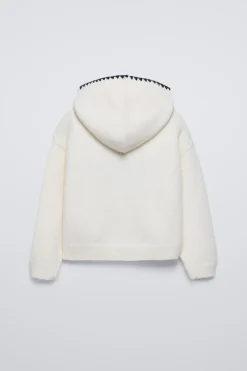 Niños ZARA 6 - 14 Años·Punto<JERSEY PUNTO CAPUCHA