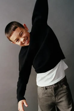 Niños ZARA 6 - 14 Años·Punto<JERSEY PUNTO CON LANA