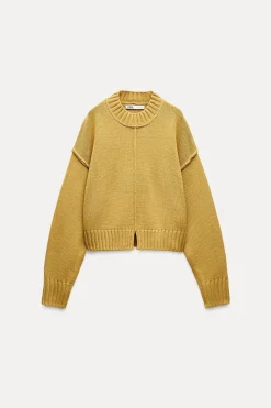 Discount JERSEY PUNTO COSTURAS MARCADAS Mujer Cárdigan / Jerséis|Punto