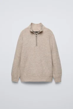 Niños ZARA 6 - 14 Años·Punto<JERSEY PUNTO CREMALLERA