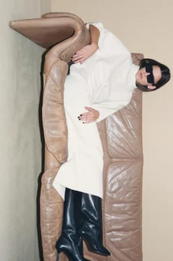 Clearance JERSEY PUNTO CUELLO PERKINS Mujer Cárdigan / Jerséis|Punto