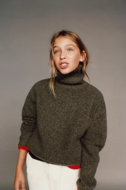 Niños ZARA 6 - 14 Años·Punto<JERSEY PUNTO CUELLO VUELTO