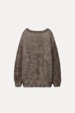 Hot JERSEY PUNTO EFECTO PELO Mujer Cárdigan / Jerséis|Punto