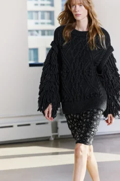 Discount JERSEY PUNTO FLECOS Mujer Cárdigan / Jerséis|Punto