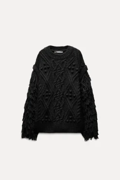 Discount JERSEY PUNTO FLECOS Mujer Cárdigan / Jerséis|Punto