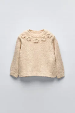 Niños ZARA 1½ - 6 Años·Punto|6 - 18 Meses·Punto<JERSEY PUNTO FLORES