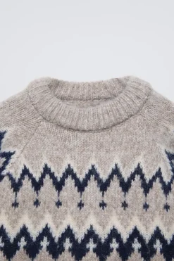 Niños ZARA 1½ - 6 Años·Punto|1½ - 6 Años·Punto<JERSEY PUNTO JACQUARD